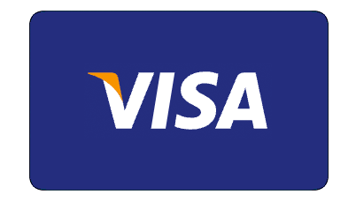 Visa card icon for payment