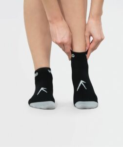 Unisex Ankle Polyester Socks - Pack of 3 Black thumbnail 2