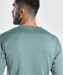 Unisex Vent Comfy Sweater Green-Khaki thumbnail 4