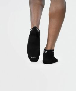 Unisex Ankle Dry Touch Socks - Pack of 3 Black thumbnail 2