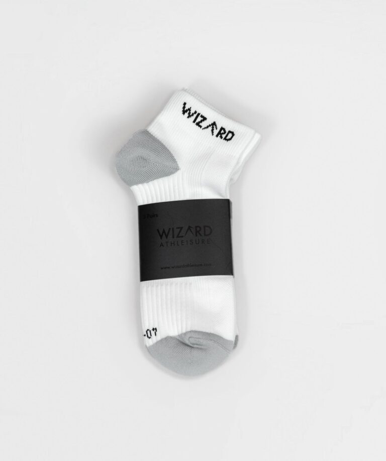 Unisex Ankle Polyester Socks - Pack of 3 White Image 6