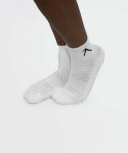 Unisex Short Crew Cotton Socks - Pack of 3 White thumbnail 4