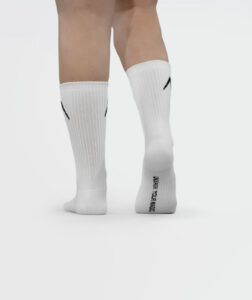 Unisex Crew Dry Touch Socks - Pack of 3 White thumbnail 2