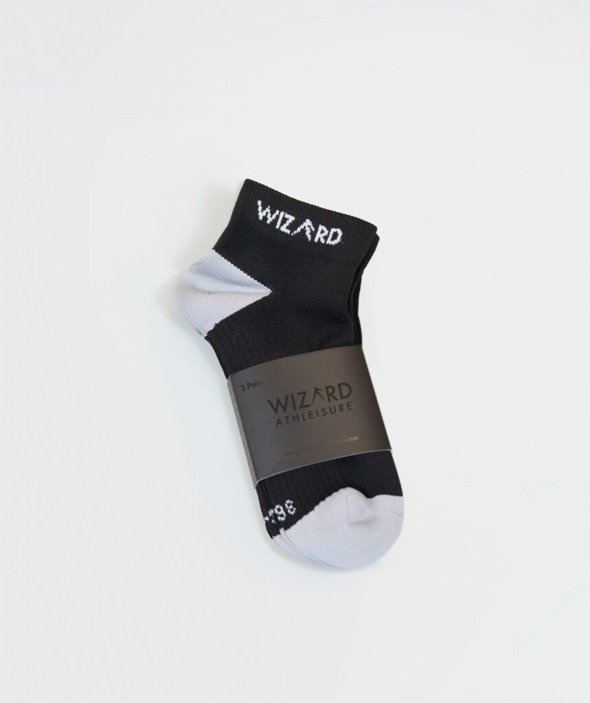 Unisex Ankle Polyester Socks - Pack of 3 Black Image 6