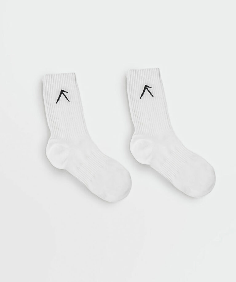 Unisex Crew Dry Touch Socks - Pack of 3 White Image 7