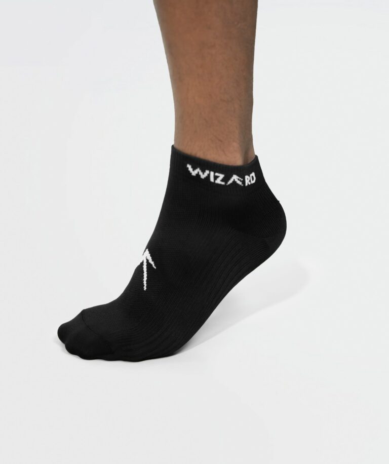 Unisex Ankle Dry Touch Socks - Pack of 3 Black Image 5