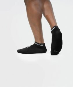 Unisex Ankle Dry Touch Socks - Pack of 3 Black thumbnail 4