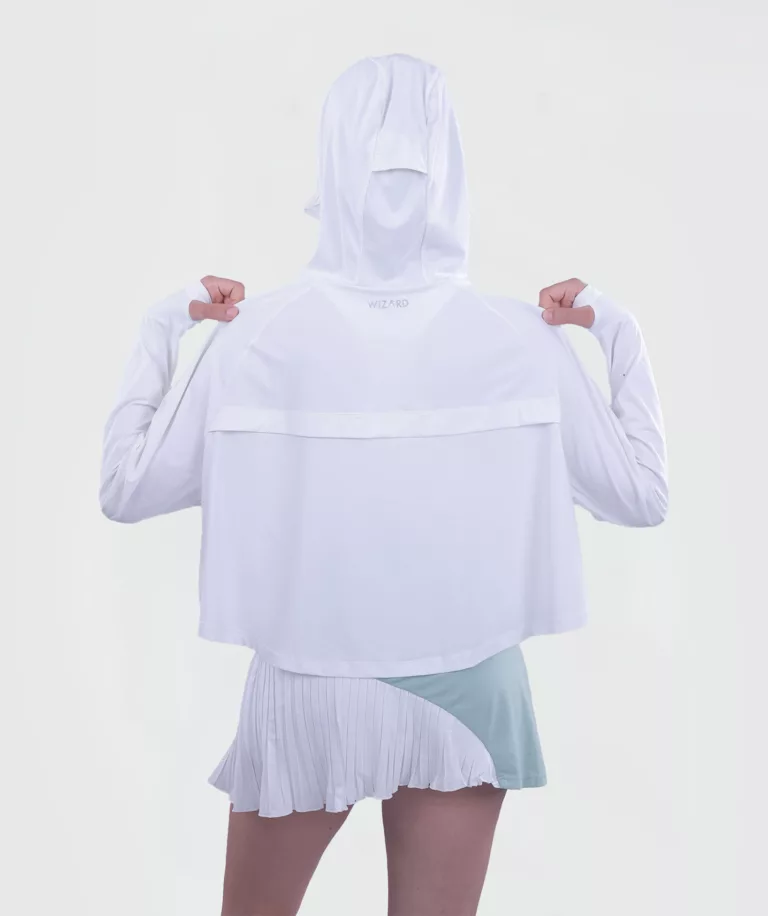 Women WizardLite Jacket With Hoodie White Image 2